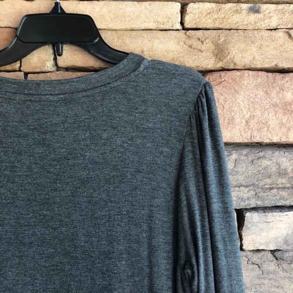 Bobeau Dark Grey Sweatshirt Top Large - Picture 6 of 10